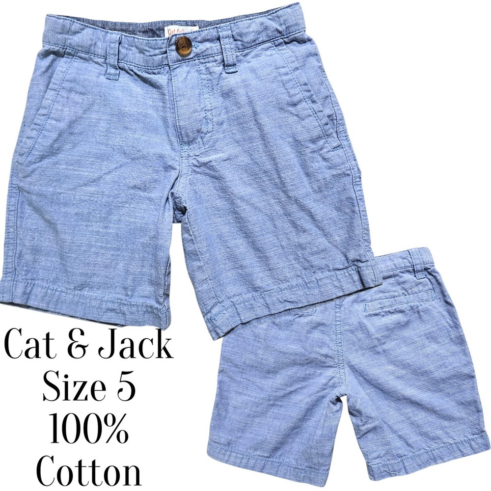Boys 5/5T Summer Clothing Lot Cat & Jack Nike OshKosh Shorts Bundle - Picture 10 of 16